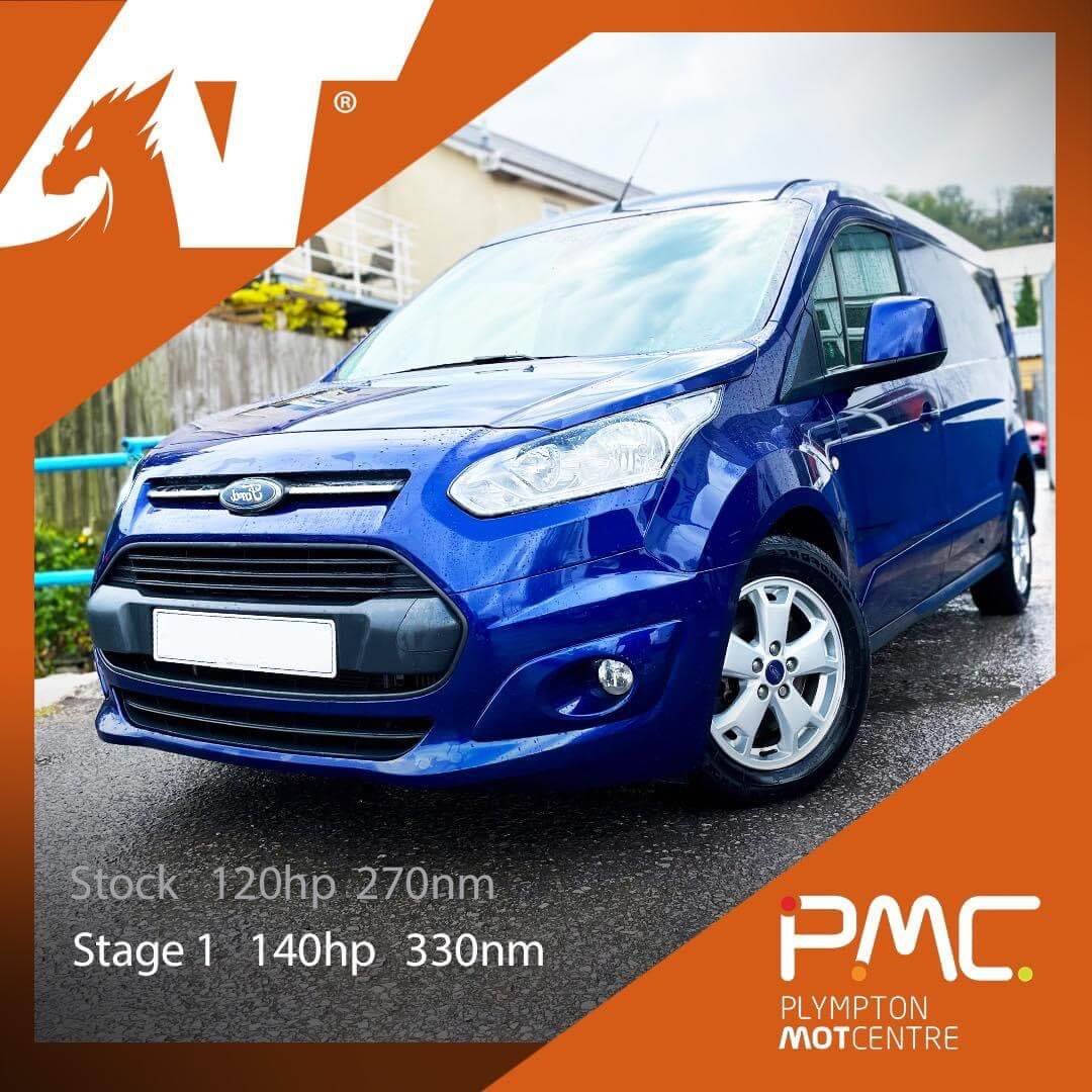 remapped ford van from 120hp to 140hp